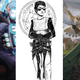 From left: The Expanse Roleplaying Game, Monster of the Week, and Dungeons & Dragons.